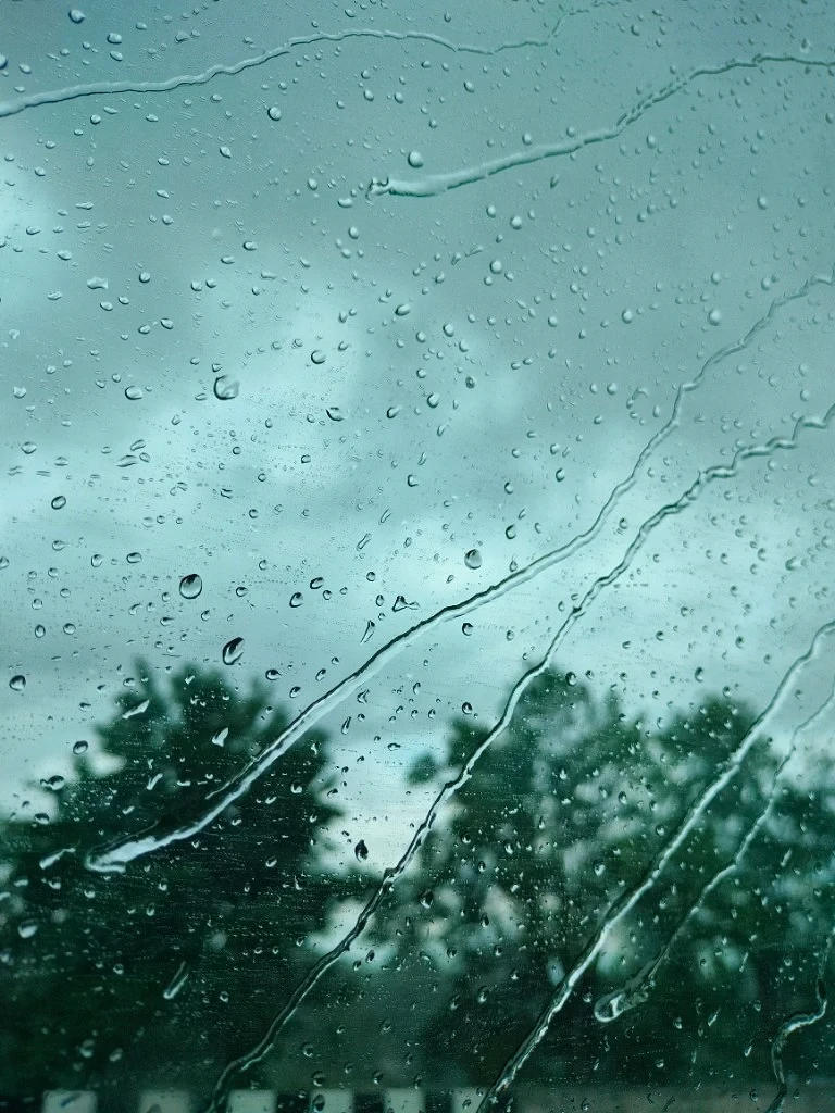 Raindrops on the Glass